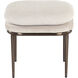 Koffi 17.75 inch Dark Bronze / Chacha Cream / Meg Taupe Stool